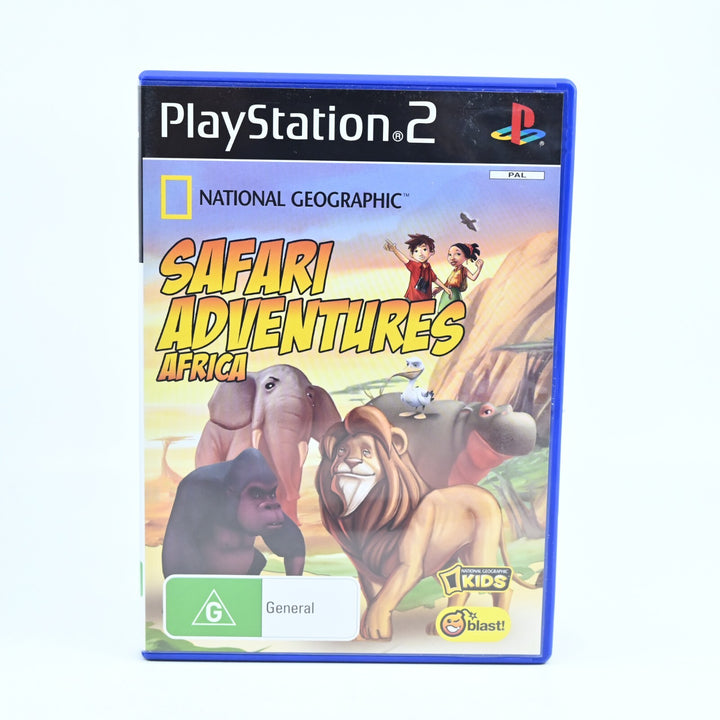 National Geographic: Safari Adventures Africa - PS2 Game + Manual - PAL