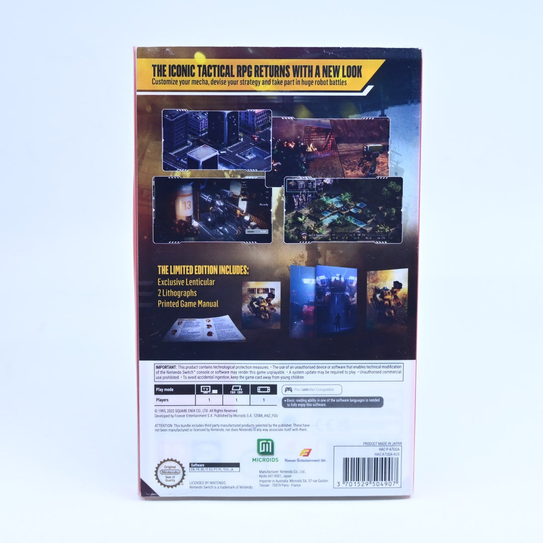 Front Mission 1st: Remake - Limited Edition - Nintendo Switch Game - FREE POST!