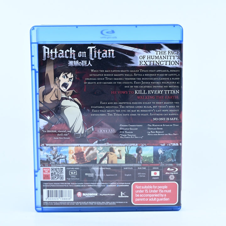 Attack on Titan - Collection 1 - Region B - Anime Blu-ray