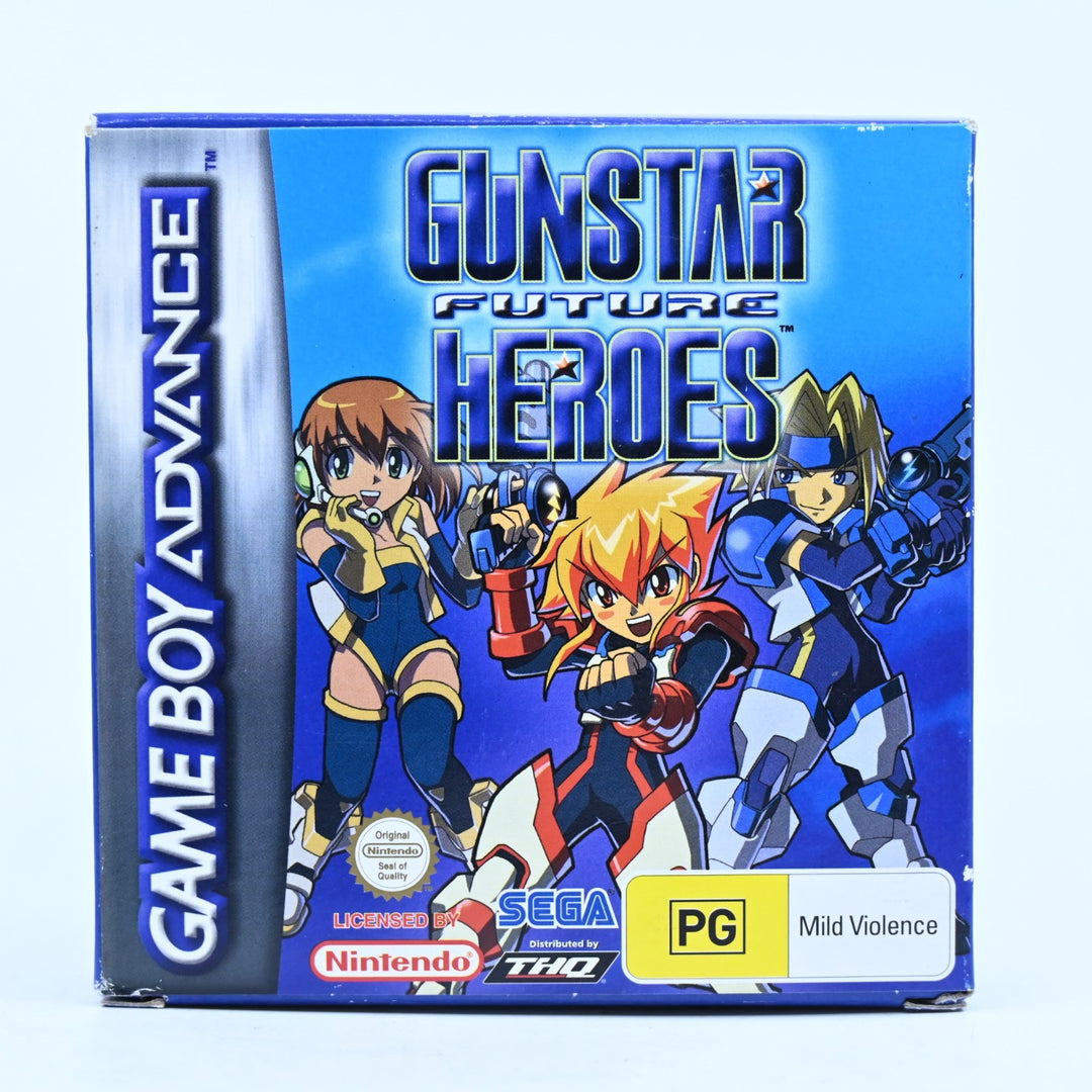 Gunstar Future Heroes - Nintendo Gameboy Advance / GBA Boxed Game - FREE POST!