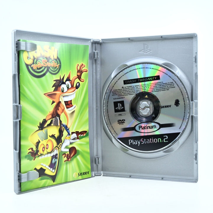 Crash Twinsanity - Sony Playstation 2 / PS2 Game - PAL - MINT DISC!