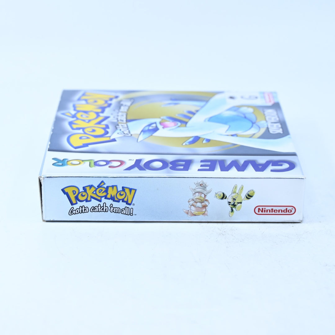 Pokemon Silver Version - Nintendo Gameboy Color Boxed Game - PAL - NEW BATTERY!