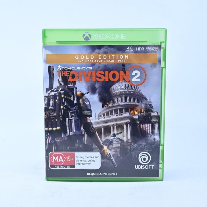 Tom Clancy's The Division 2 - Gold Edition - Xbox One Game - PAL - FREE POST!