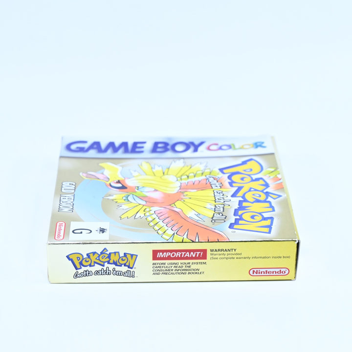 Pokemon Gold Version - Nintendo Gameboy Color Boxed Game - PAL - FREE POST!