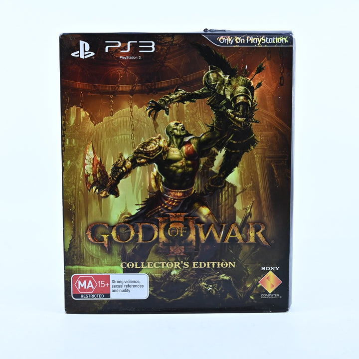 God of War III Collector's Edition - Sony Playstation 3 / PS3 Game + Manual