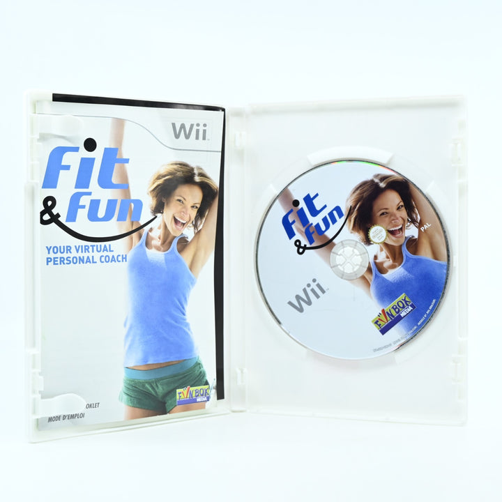 Fit &amp; Fun - Nintendo Wii Game + Manual - PAL - NEAR MINT DISC!
