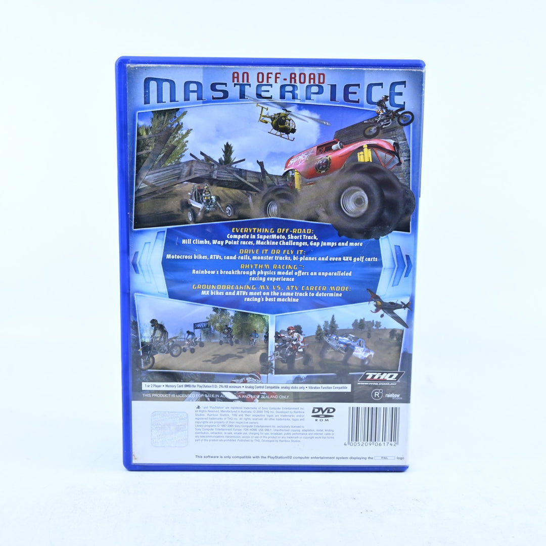 MX vs. ATV Unleashed - Sony Playstation 2 / PS2 Game - No Manual - PAL