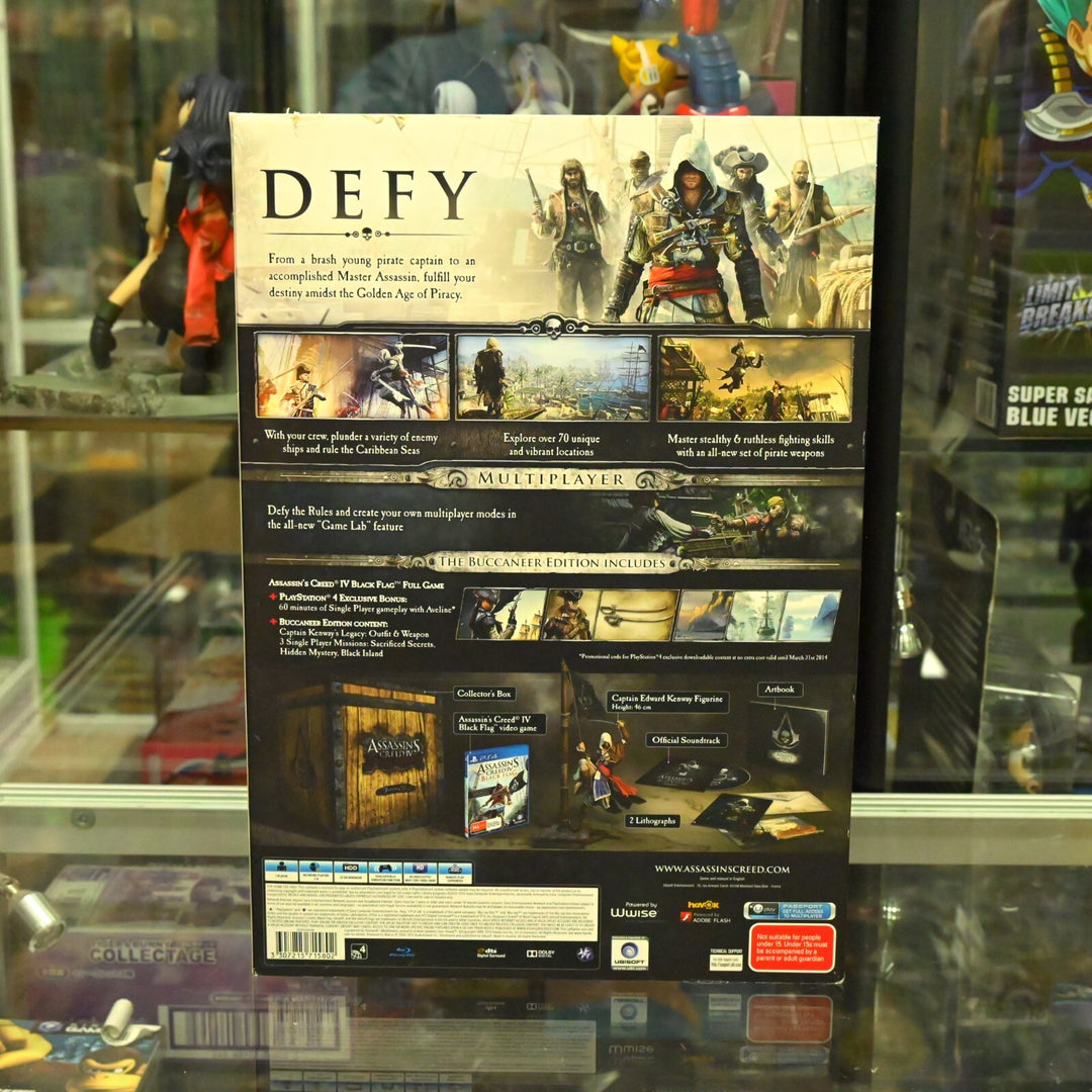 Assassin's Creed IV: Black Flag - Buccaneer Edition - PS4 Game - FREE POST!