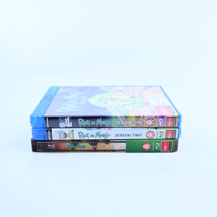 Rick and Morty - Seasons 1-3 - Season 3 Steelbook - Region B - Blu-ray