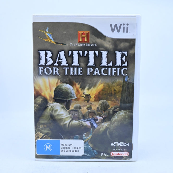 Battle For The Pacific - Nintendo Wii Game + Manual - PAL - MINT DISC!