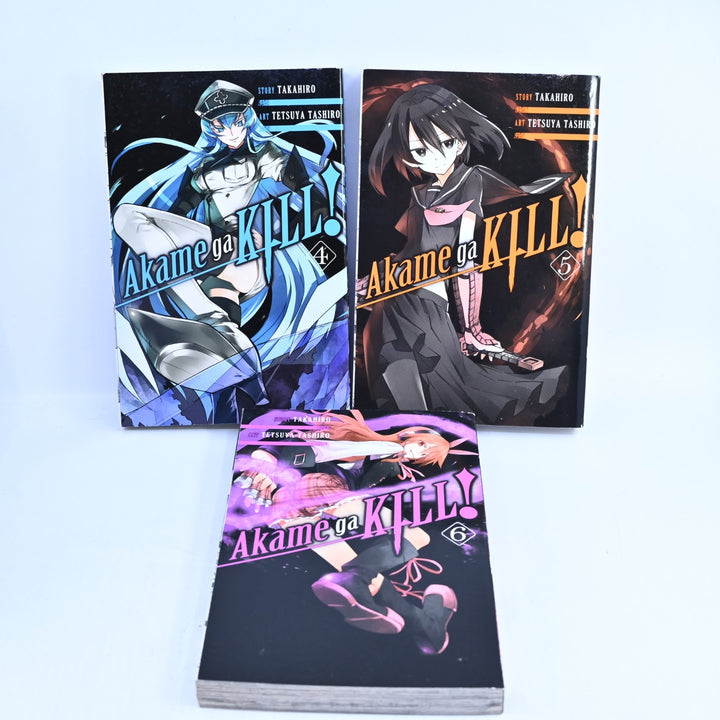 Akame Ga Kill - Volumes 1-6 - Takahiro - Yen Press - Manga