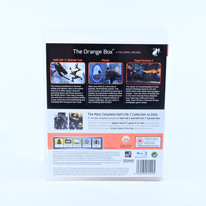 The Orange Box - Sony Playstation 3 / PS3 Game + Manual - MINT DISC!