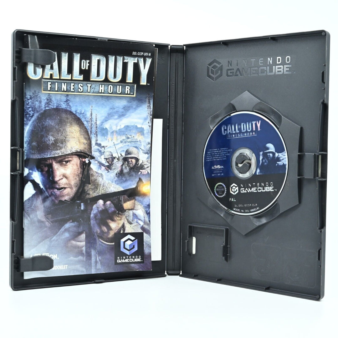 Call of Duty: Finest Hour - Nintendo Gamecube Game - PAL - FREE POST!
