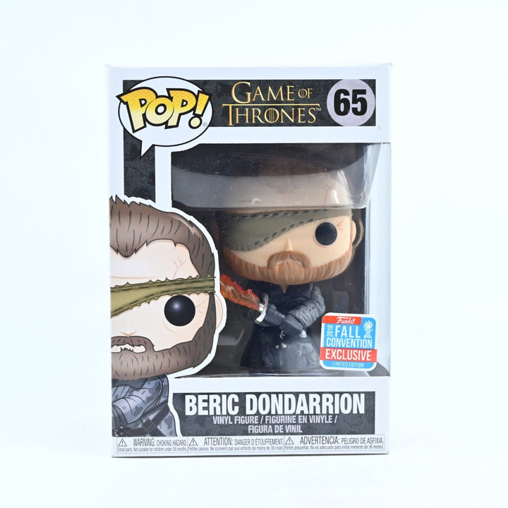 Beric Dondarrion - Game of Thrones - Funko Pop Vinyl #65