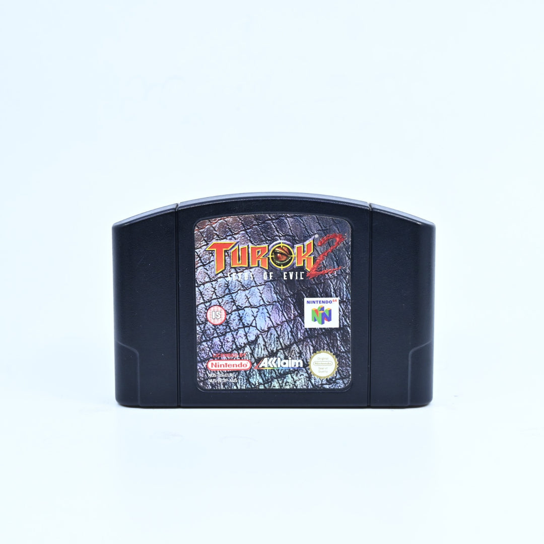 Turok 2: Seeds of Evil - N64 / Nintendo 64 Boxed Game - PAL - FREE POST!