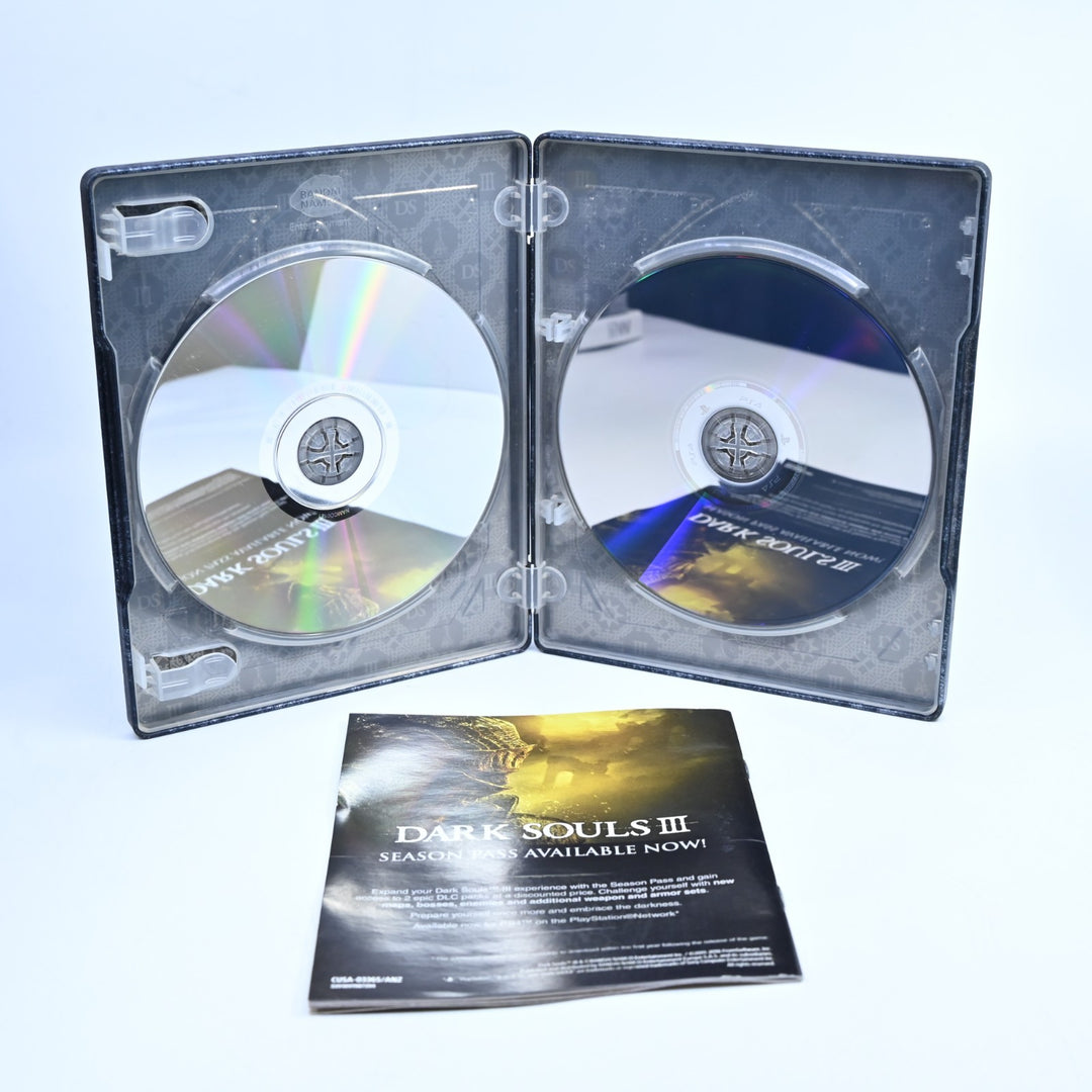 Dark Souls III - Steelbook Edition - Sony Playstation 4 / PS4 Game - MINT DISC!