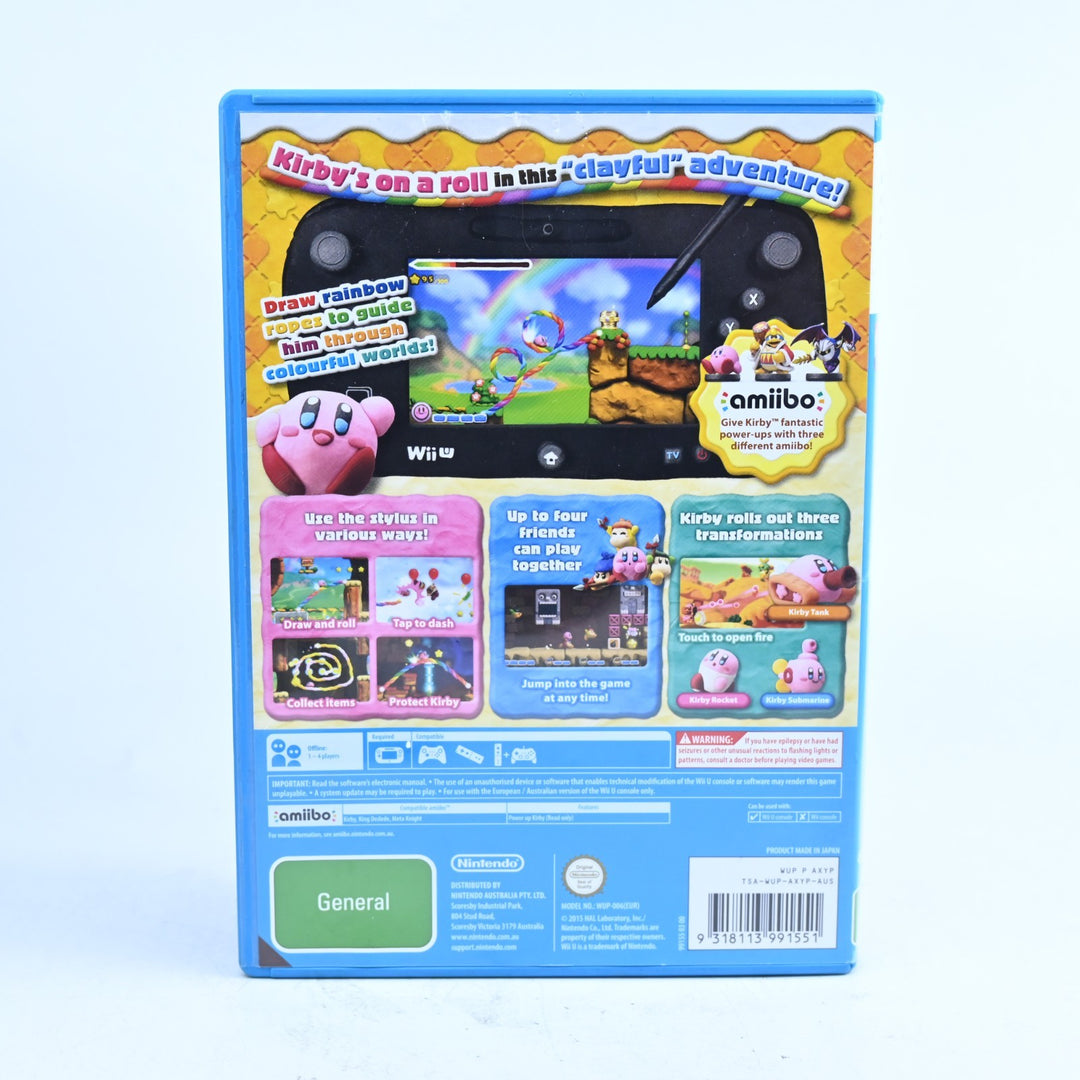 Kirby and the Rainbow Paintbrush - Nintendo Wii U Game - PAL - FREE POST!