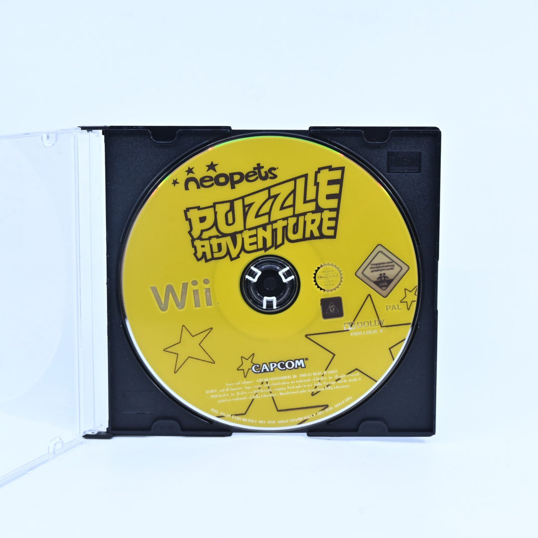 Neopets Puzzle Adventure - Nintendo Wii Game - Disc Only - PAL - MINT DISC!