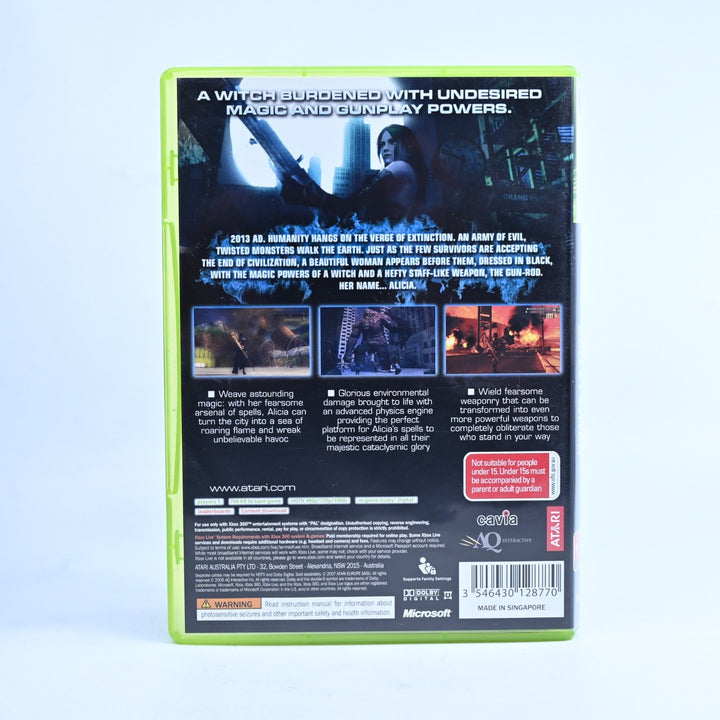 Bullet Witch - Xbox 360 Game + Manual - PAL - FREE POST!