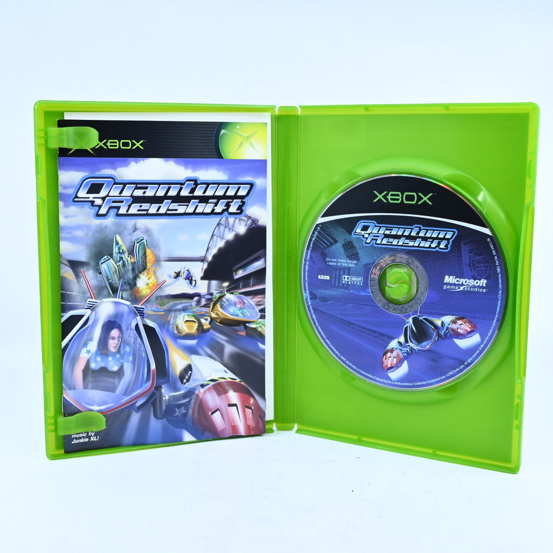 Quantum Redshift - Original Xbox Game + Manual - PAL - MINT DISC!