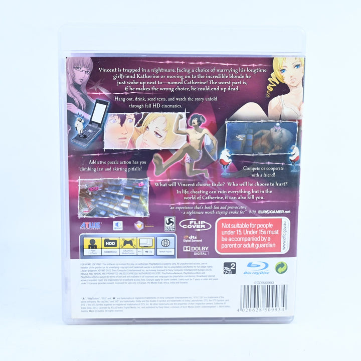 Catherine - Sony Playstation 3 / PS3 Game + Manual - FREE POST!