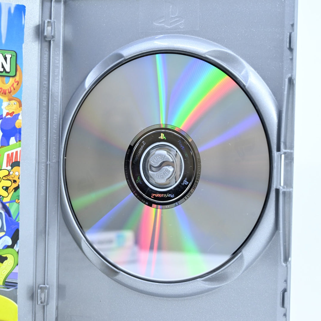 The Simpsons Hit & Run - Sony Playstation 2 / PS2 Game + Manual - PAL