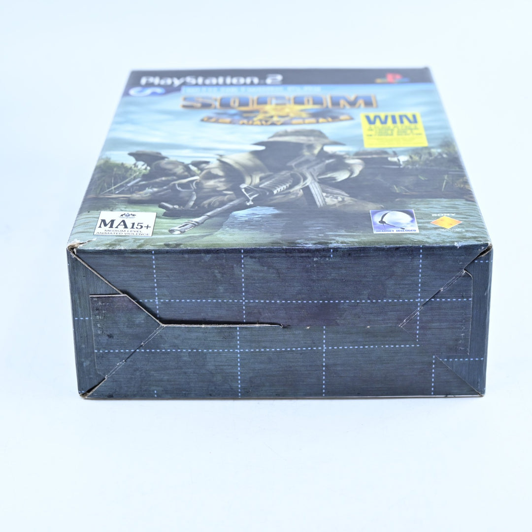 SOCOM: U.S. Navy Seals - Big Box - Sony Playstation 2 / PS2 Game
