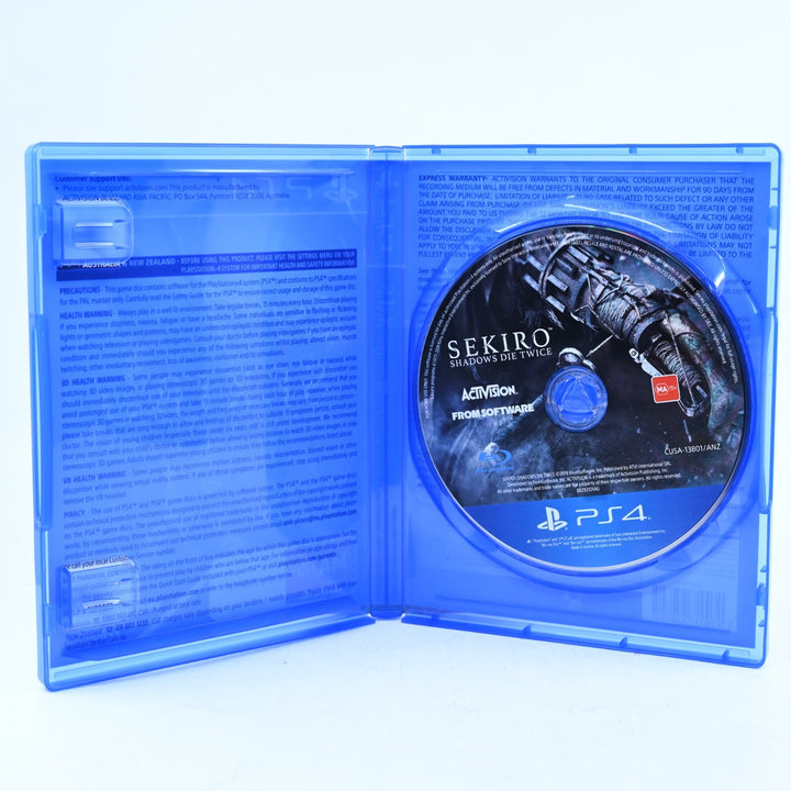 Sekiro: Shadows Die Twice - Sony Playstation 4 / PS4 Game - MINT DISC!