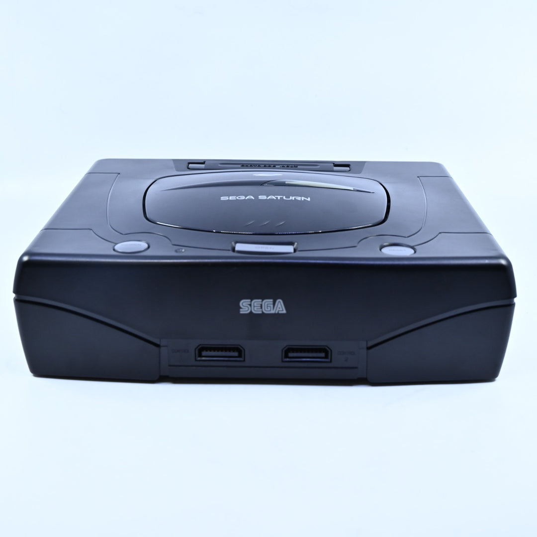 Black - Sega Saturn Boxed Console - AUS PAL - FREE POST!
