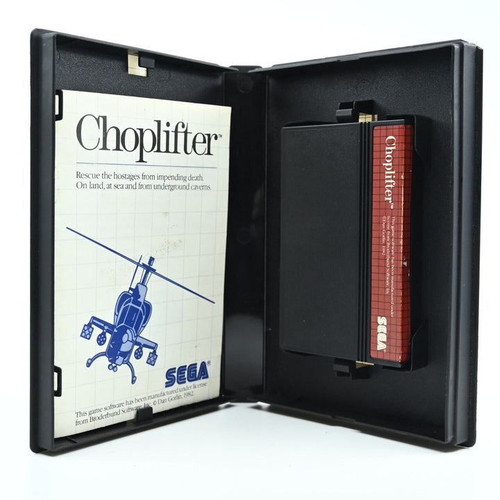 Choplifter - Sega Master System Game - PAL - FREE POST!