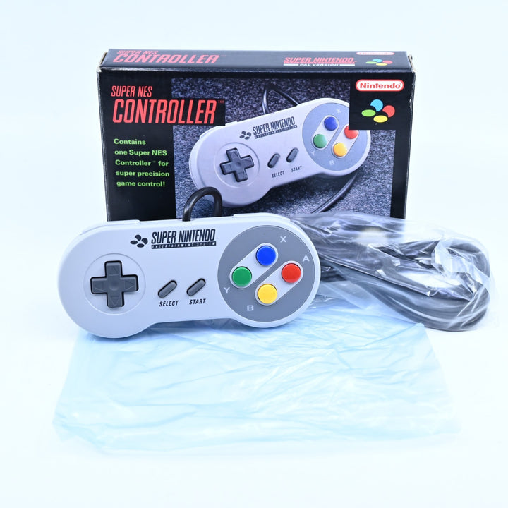 UNUSED! Official Super Nintendo SNES Boxed Controller SNES Accessory