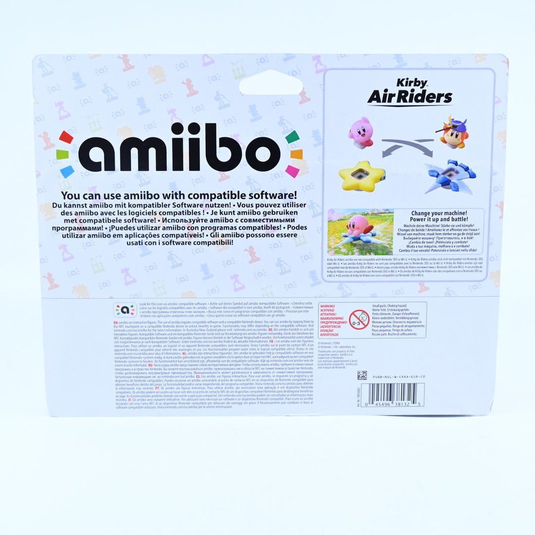 SEALED! - Kirby & Warp Star Amiibo - Kirby Air Riders - Toy