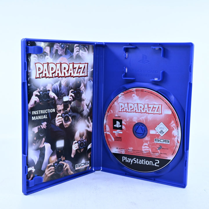 Paparazzi - Sony Playstation 2 / PS2 Game + Manual - PAL - MINT DISC!