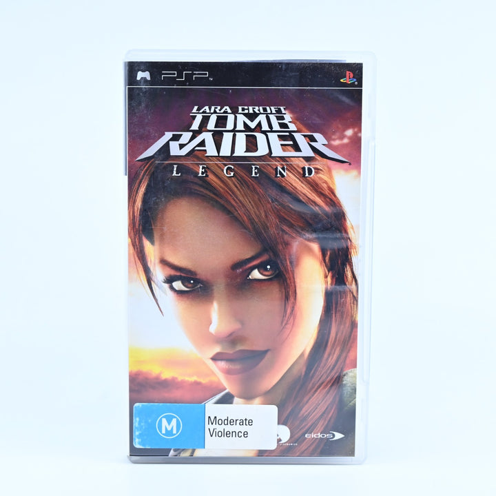 Lara Croft: Tomb Raider Legend - Sony PSP Game + Manual - FREE POST!