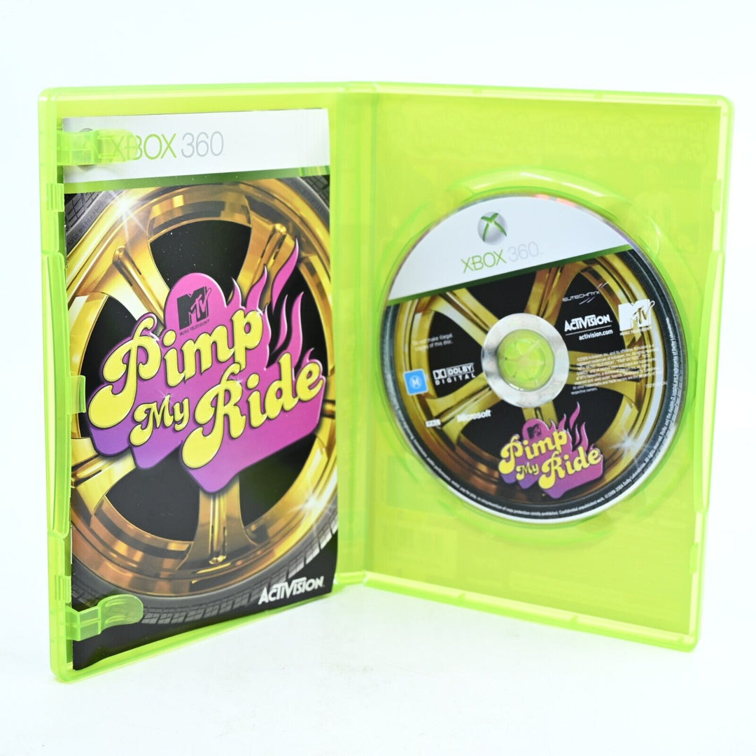 MTV: Pimp My Ride - Xbox 360 Game + Manual - PAL - MINT DISC!