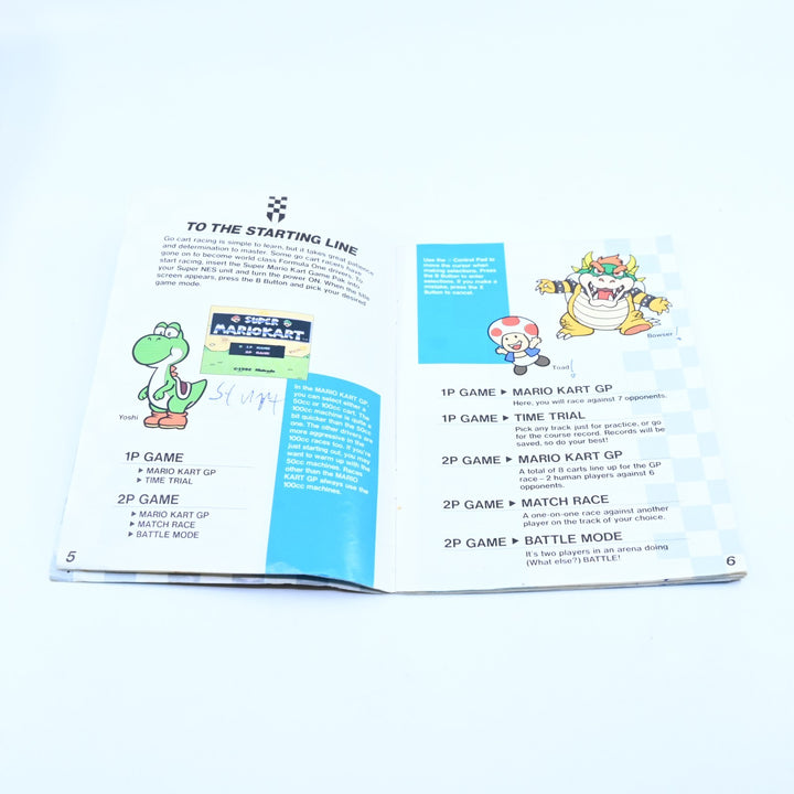 Super Mario Kart - Super Nintendo / SNES Boxed Game - PAL - FREE POST!