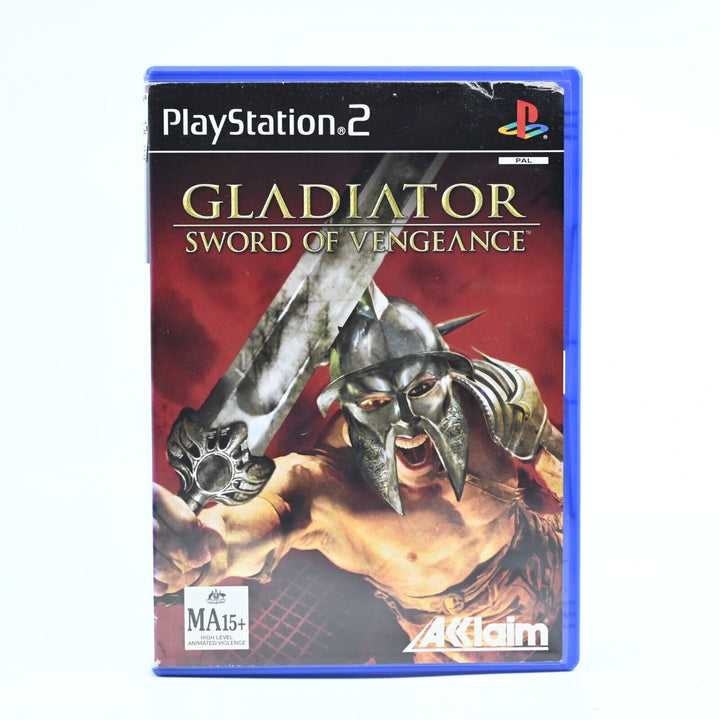 Gladiator Sword of Vengeance - No Manual - Sony Playstation 2 / PS2 Game - PAL