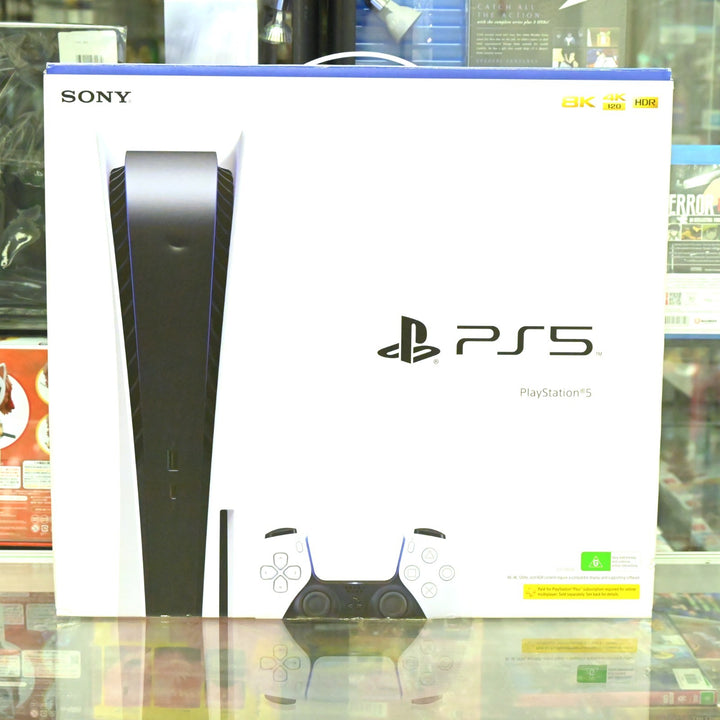 White - Standard / Disc Edition - Sony Playstation 5 / PS5 Boxed Console - PAL