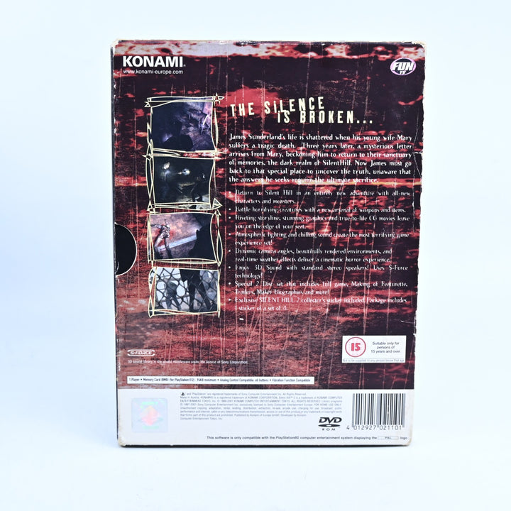 Silent Hill 2 - Sony Playstation 2 / PS2 Game + Manual - PAL - MINT DISCS!