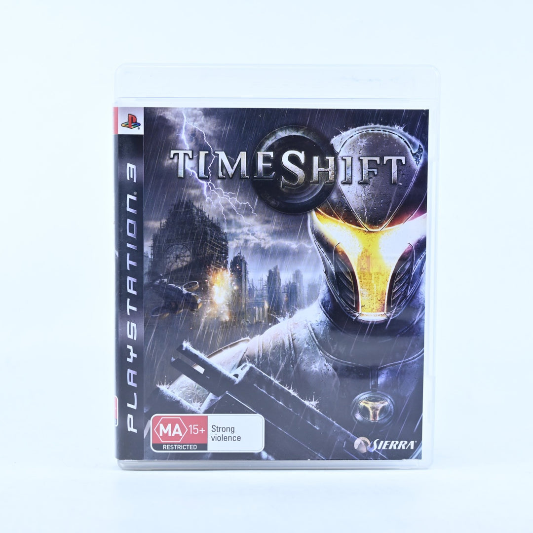Time Shift - Sony Playstation 3 / PS3 Game + Manual - MINT DISC!