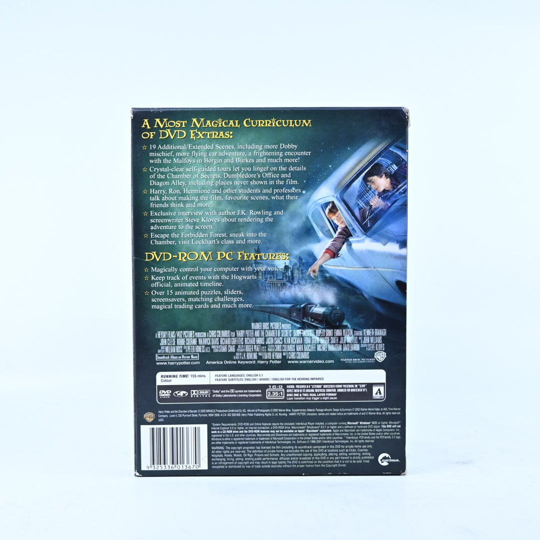 Harry Potter and the Chamber of Secrets - 2 Disc - Region 4 - DVD