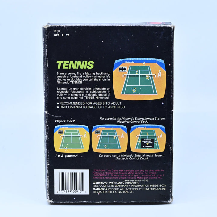 Tennis - Nintendo Entertainment System / NES Boxed Game - PAL - FREE POST!