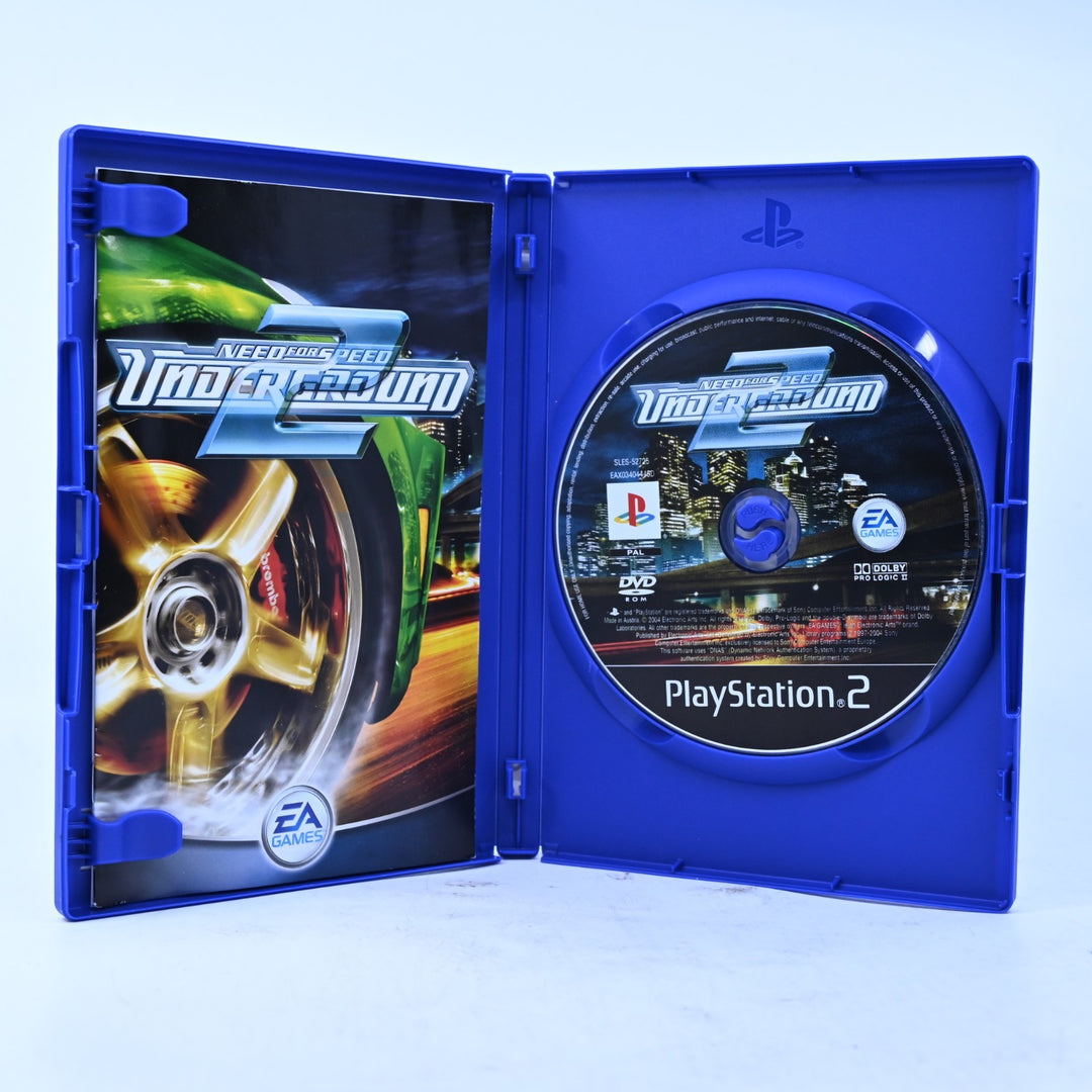 Need for Speed: Underground 2 - Sony Playstation 2 / PS2 Game + Manual - PAL