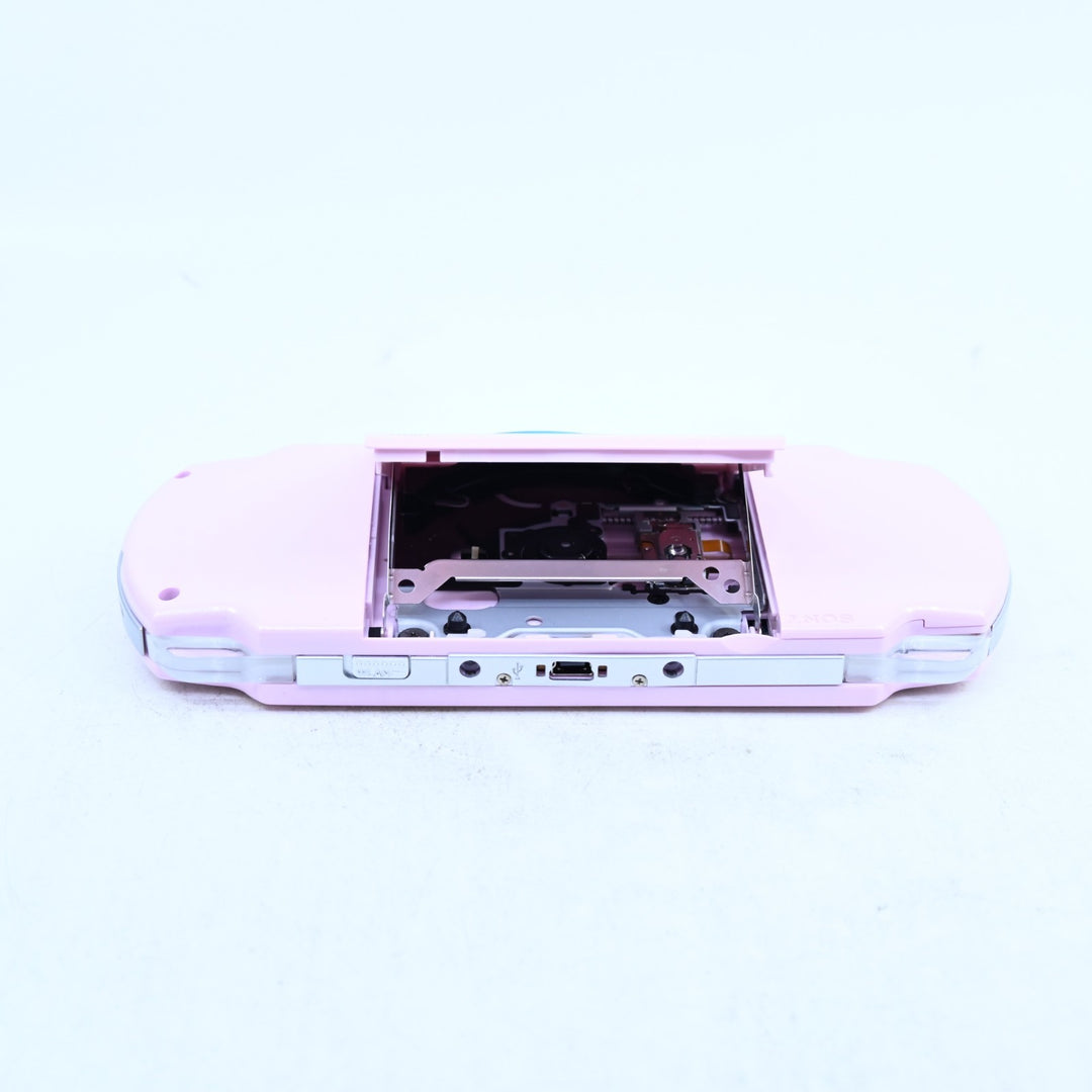 Pink Reshell & Rebuilt - PSP Console - PSP-2002 - 2000 + NEW BATTERY