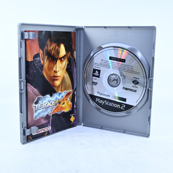 Tekken 4 - Sony Playstation 2 / PS2 Game + Manual - PAL - MINT DISC!