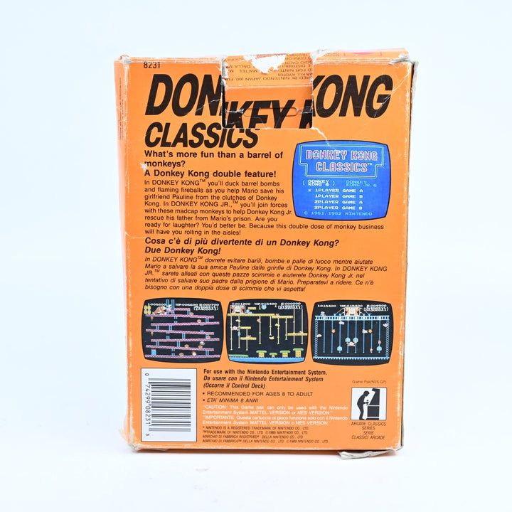 Donkey Kong Classics - Nintendo Entertainment System / NES Boxed Game - PAL
