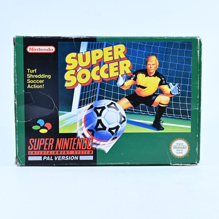 Super Soccer - Super Nintendo / SNES Game - PAL - FREE POST!