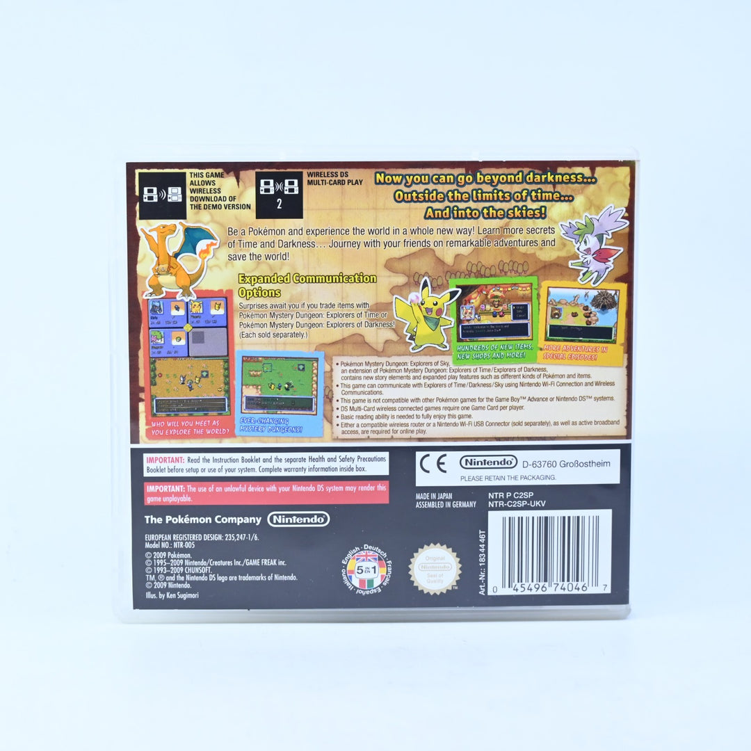 Pokemon Mystery Dungeon: Explorers of Sky - Nintendo DS Game - PAL - No Manual