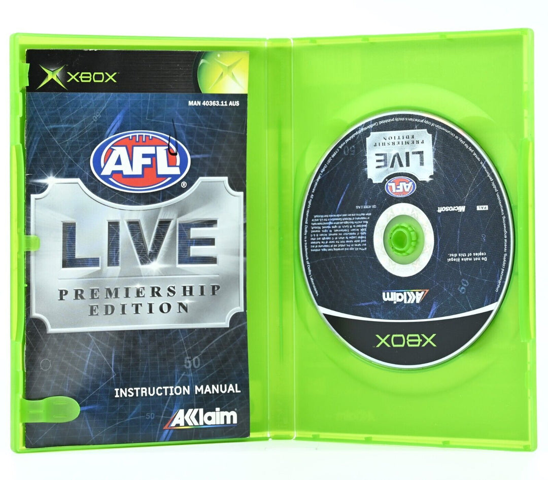 AFL: Live Premiership Edition - Xbox Game - PAL - FREE POST!