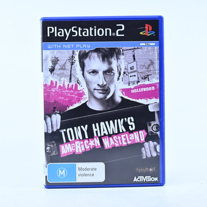 Tony Hawk's American Wasteland - Sony Playstation 2 / PS2 Game + Manual - PAL